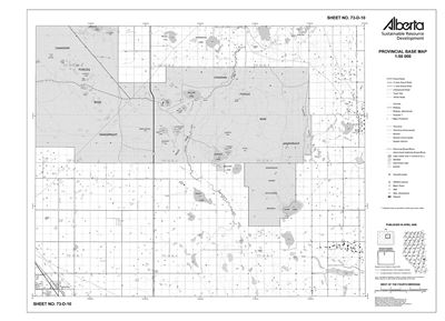 73D10R Alberta Resource Access Map