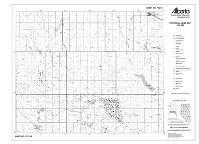 73D12R Alberta Resource Access Map
