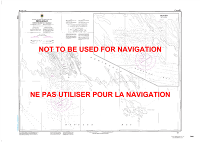 7430 - Repulse Bay Harbours Islands to Talun Bay Nautical Chart. Canadian Hydrographic Service (CHS)'s exceptional nautical charts and navigational products help ensure the safe navigation of Canada's waterways. These charts are the 'road maps' that guide