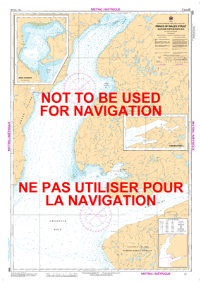 7521 - Prince of Wales Strait - Southern Portion Nautical Chart. Canadian Hydrographic Service (CHS)'s exceptional nautical charts and navigational products help ensure the safe navigation of Canada's waterways. These charts are the 'road maps' that guide