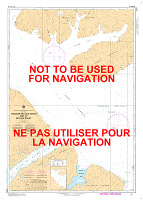 7572 - Viscount Melville Sound and M'clure Strait. Canadian Hydrographic Service (CHS)'s exceptional nautical charts and navigational products help ensure the safe navigation of Canada's waterways. These charts are the 'road maps' that guide mariners safe