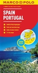 Spain & Portugal Travel & Road Map. Includes city maps of A Coruna, Alacat Alicante, Barcelona, Bilbao, Coimbra, Cordoba, Donostia San Sebastian, Gijon, Granada, Las Palmas de Gran Canaria, Lisboa, Madrid, Malaga, Murcia, Palma de Mallorca, Porto, Salam