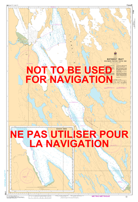 7793 - Bathurst Inlet - Southern Portion Nautical Chart. Canadian Hydrographic Service (CHS)'s exceptional nautical charts and navigational products help ensure the safe navigation of Canada's waterways. These charts are the 'road maps' that guide mariner