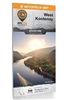 West Kootenay BC Adventure Hiking Map. The North Side of the map covers the area from Kaslo/New Denver north past Nakusp to Revelstoke. The South Side features the areas surrounding Castlegar, Nelson, Rossland and Trail as it stretches west from Creston t