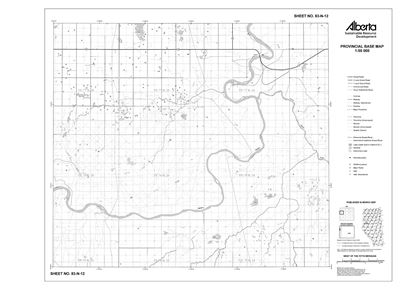 83N12R Alberta Resource Access Map
