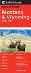 Montana and Wyoming State Map.. This map is a must have for anyone traveling in and around Montana and Wyoming.  Includes detailed maps of Billings, Butte, Casper, Cheyenne, Great Falls, Helena, Missoula, Waterton-Glacier International Peace Park & Yellow