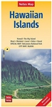 Hawaiian Islands travel map. This is a two sided map that shows all the islands including Maui, Molokai, Lanai, Oahu, and Kauai. These maps have good detail at the 1:150,000 scale and the Big Island of Hawaii at 1:330,000 scale. Includes a special map of