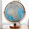 National Geographic Nicollet 16 Inch Globe Replogle. With the same blue ocean coloring of our most popular wall maps, itâ€™s suitable for home, office and classroom alike. More than 4,000 place names are printed on paper gores, adhered to a plastic globe.