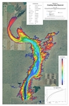 Crawling Valley Reservoir Bathymetric Chart