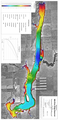 Milk River Ridge Reservoir Bathymetric Chart