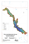 Pine Lake Bathymetric Chart