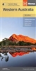 Western Australia Regional Travel & Road Map. This map gives you great detail of the road in the region, location of cities, towns and villages, national parks, deserts and more. They focus on political features and highlight tourist attractions, water bo