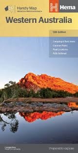 Western Australia Regional Travel & Road Map. This map gives you great detail of the road in the region, location of cities, towns and villages, national parks, deserts and more. They focus on political features and highlight tourist attractions, water bo