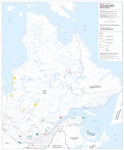 Quebec Provincial Base Map Native Lands Reserves