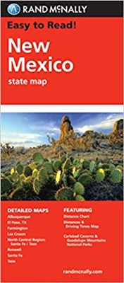 New Mexico State Road map. This is a must have for anyone traveling in or through the state, offering unbeatable accuracy and reliability at a great price. Includes detailed maps of Albuquerque, El Paso, Farmington, Las Cruces, Roswell, Santa Fe, Santa Fe