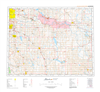 AB082I - GLEICHEN - Topographic Map. The Alberta 1:250,000 scale paper topographic map series is part of the Alberta Environment & Parks Map Series. They are also referred to as topo or topographical maps is very useful for providing an overview of a