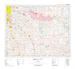 AB082I - GLEICHEN - Topographic Map. The Alberta 1:250,000 scale paper topographic map series is part of the Alberta Environment & Parks Map Series. They are also referred to as topo or topographical maps is very useful for providing an overview of a