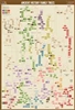 BRONZE AGE MESOPOTAMIA.   Four maps on one poster: Assur, c. 1700 BCE; Mitanni Empire, c. 1500-1300 BCE; Middle Assyrian Empire, c. 1365-1000 BCE; and Neo-Assyrian Empire, c. 921-627 BCE.