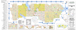 Lacombe County Landowner map - County 14. County and Municipal District (MD) maps show surface land ownership with each 1/4 section labeled with the owners name. Also shown by color are these land types - Crown (government), Freehold (private) and Crown L