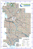 Camrose County Landowner map - County 22. County and Municipal District (MD) maps show surface land ownership with each 1/4 section labeled with the owners name. Also shown by color are these land types - Crown (government), Freehold (private) and Crown L