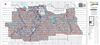 Red Deer County Landowner map - County 23. County and Municipal District (MD) maps show surface land ownership with each 1/4 section labeled with the owners name. Also shown by color are these land types - Crown (government), Freehold (private) and Crown