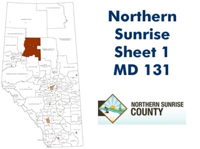 Northern Sunrise Municipal District 131 Sheet 1