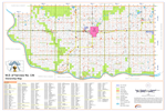 Fairview Municipal District Landowner map - MD 136. County and Municipal District (MD) maps show surface land ownership with each 1/4 section labeled with the owners name. Also shown by color are these land types - Crown (government), Freehold (private) a