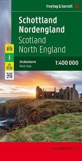 Scotland & Northern England detailed road map. This is a very detailed map of Scotland and Northern England. This map is two sided and a very good scale for this large of an area. Freytag & Berndt road maps are available for many countries and regions wor