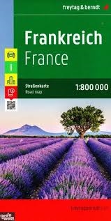 France Detailed Travel & Road Map. Freytag & Berndt road maps are available for many countries and regions worldwide. In addition to the clear design, and shaded relief these road maps have a lot of additional information such as; roads, sights, camping s