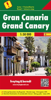 Gran Canaria - Canary Islands Travel map. Gran Canaria is one of the Canary Islands, an archipelago located in the Atlantic Ocean off the northwest coast of Africa. Specifically, Gran Canaria is situated to the southeast of Tenerife and west of Fuertevent