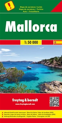 Mallorca Travel & Adventure map. Mallorca, the largest of Spain's Balearic Islands, is renowned for its stunning coastline, vibrant culture, and picturesque landscapes. Situated in the Mediterranean Sea, Mallorca offers a diverse array of attractions, fro