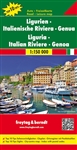 The Italian Riviera & Genova Italy Travel & Road Map. Includes a city map of Genova and index with postal codes. Freytag & Berndt road maps are available for many countries and regions worldwide. In addition to the clear design, and shaded relief these ro