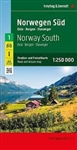 Norway South Travel & Road Map. Southern Norway, also known as the Southland region, is a stunning area of Norway known for its fjords, rugged coastline, and picturesque towns. Make sure to visit Mandal, Jotunheimen National Park, Kristiansand, Lysefjord,