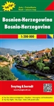 Bosnia and Herzegovina travel and road map. Freytag & Berndt road maps are available for many countries and regions worldwide. In addition to the clear design, and shaded relief these road maps have a lot of additional information such as; roads, sights,