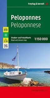 Peloponnes Detailed Travel & Road map. The Peloponnese is a beautiful and historically rich region of Greece, known for its stunning landscapes, charming towns, and important historical sites. Be sure to visit Ancient Olympia, Nafplio, Diros Caves, Monemv