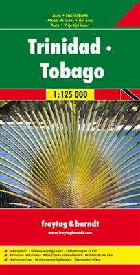 Trinidad and Tobago Travel Map. Freytag & Berndt road maps are available for many countries and regions worldwide. In addition to the clear design, and shaded relief these road maps have a lot of additional information such as; roads, sights, camping site