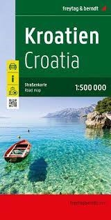 Croatia Detailed Travel & Road Map. Freytag & Berndt road maps are available for many countries and regions worldwide. In addition to the clear design, and shaded relief these road maps have a lot of additional information such as roads, sights, camping