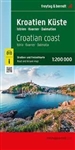 Croatia Coast Travel & Road Map. Includes Istria, Dalmatia and Dubrovnik. Freytag & Berndt road maps are available for many countries and regions worldwide. In addition to the clear design, and shaded relief these road maps have a lot of additional inform