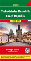 Czech Republic Travel Map Freytag & Berndt road maps are available for many countries and regions worldwide. In addition to the clear design, and shaded relief these road maps have a lot of additional information such as; roads, sights, camping sites and