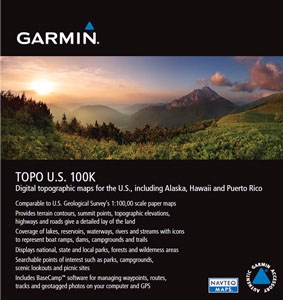 Garmin MapSource Topo United States 100K - MicroSD/SD