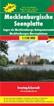 Mecklenburg Lake District Germany Travel & Road Map. Freytag and Berndt maps are some of the nicest maps available. They are extremely detailed with great color and most of the maps have beautiful relief shading. This map includes tourist information, and