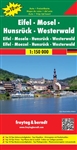 Eifel Mosel Hunsruck and Westerwald Germany Travel & Road Map. Freytag and Berndt maps are some of the nicest maps available. They are extremely detailed with great color and most of the maps have beautiful relief shading. Many of the maps are also double