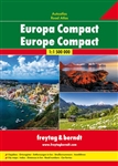 Europe Compact Freytag & Berndt road atlases are available worldwide for many countries and regions. In addition to the clear layout, the road map offers a variety of additional information such as road surface, attractions, campsites and various d