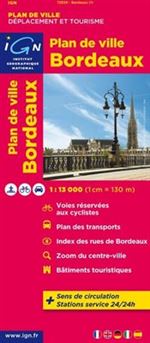 Bordeaux City Plan France IGN