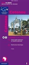 Cotonou Benin Africa Detailed Street map. Street map of Cotonou, the largest city in Benin, Africa. Includes an index of place names.