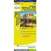 Colmar Mulhouse Bale France - Detailed Road Map. The brand new revision of the IGN Top 100 maps - originally designed for cyclists they should appeal to anyone who wants to explore their holiday area of France in detail by walking, cycling or by car. IGN