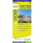 Le-Puy-en-Velay Privas France - Travel & Road Map. The brand new revision of the IGN Top 100 maps - originally designed for cyclists they should appeal to anyone who wants to explore their holiday area of France in detail by walking, cycling or by car. IG