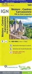 Beziers Castres Carcassonne France  - Detailed Road Map. When it comes to visiting the Beziers, Castres, and Carcassonne regions in France, the following top 5 sites are worth exploring. To navigate these areas, the brand new revision of the IGN Top 100 m