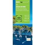 Marseille Avignon France - Detailed Travel Map. The brand new revision of the IGN Top 100 maps - originally designed for cyclists they should appeal to anyone who wants to explore their holiday area of France in detail by walking, cycling or by car. IGN s