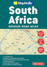 South Africa Road Atlas by MapStudio is completely revised and updated to suit your needs. It now includes all satellite towns and provides GPS co-ordinates for major road junctions. It provides 34 pages of detailed topography in a continuous map section